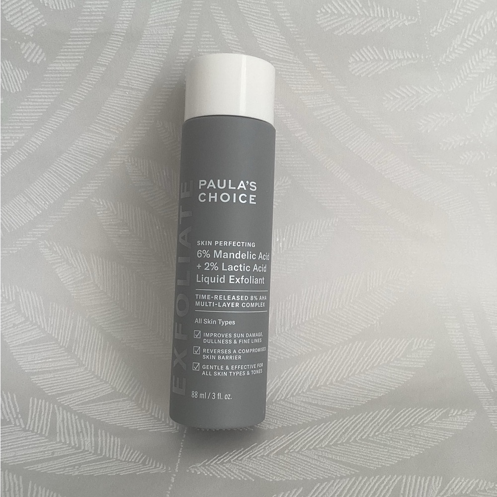 NEW Paula’s Choice 6% Mandelic Acid + 2% Lactic Acid Liquid Exfoliant